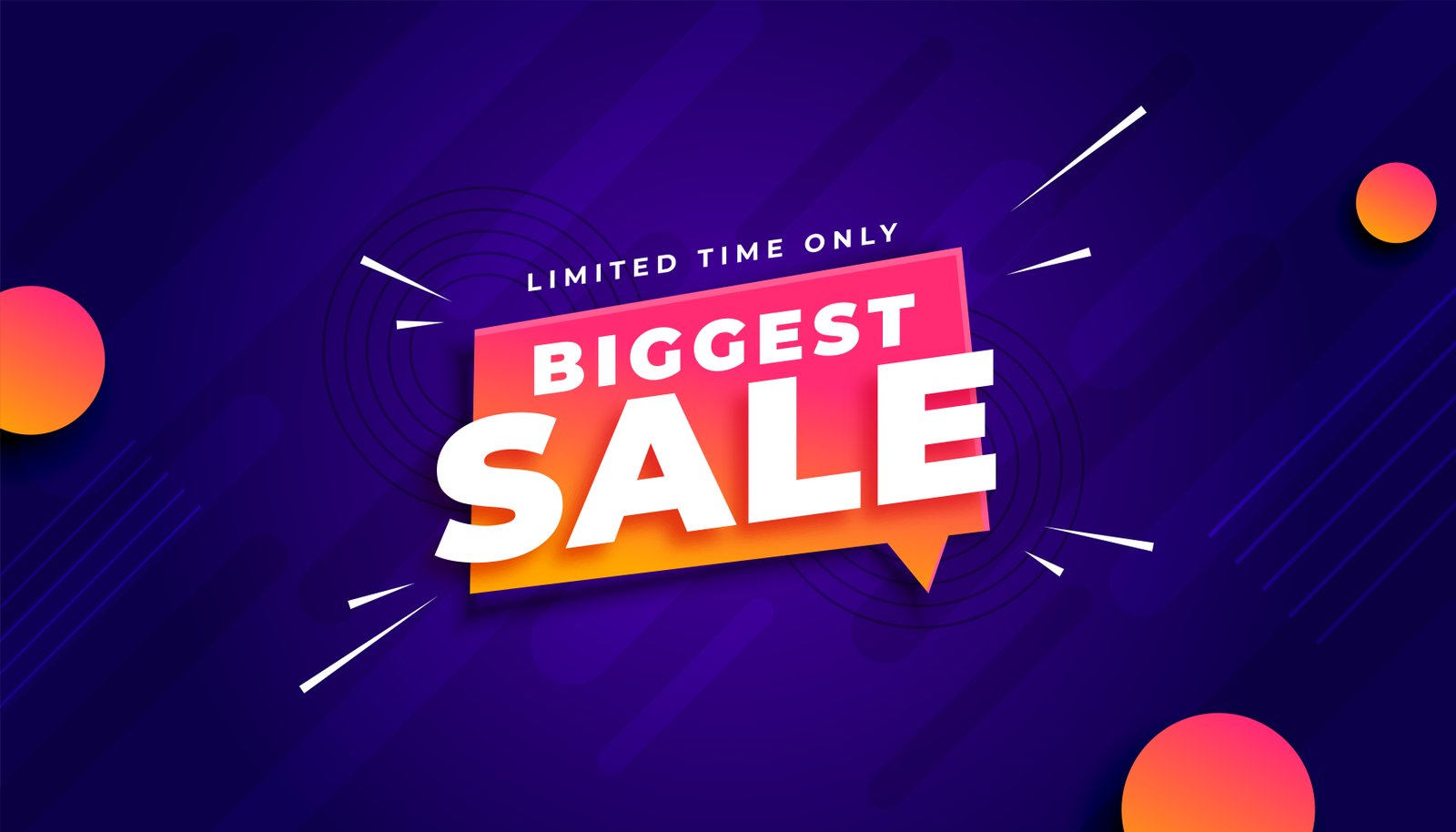 Biggest Sale Banner